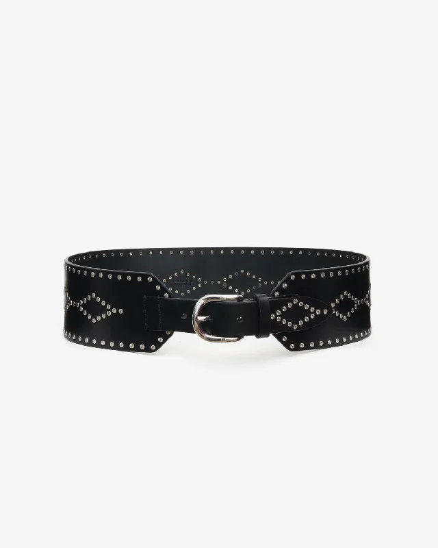 adjustable leather belt -Lucie belt