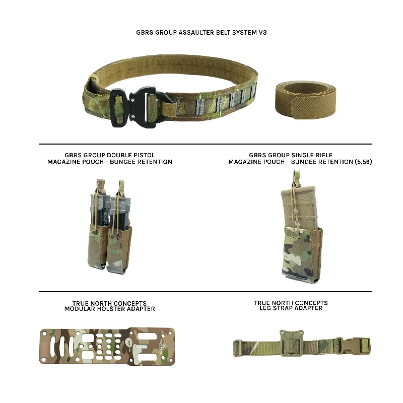 belt for office wear -GBRS Group Assaulter Belt Bundle