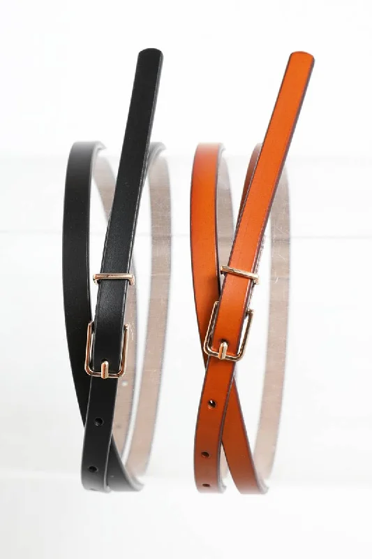 stretchy leather belt for jeans -Leather Belt