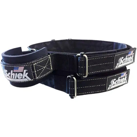 black leather dress belt -Model 9000 Schiek Jump Sling