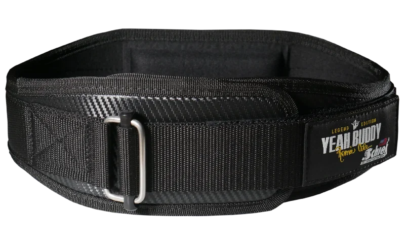 thick brown belt for jeans -RCCF4004 Ronnie Coleman Limited Edition Yeah Buddy Weightlifting Belt