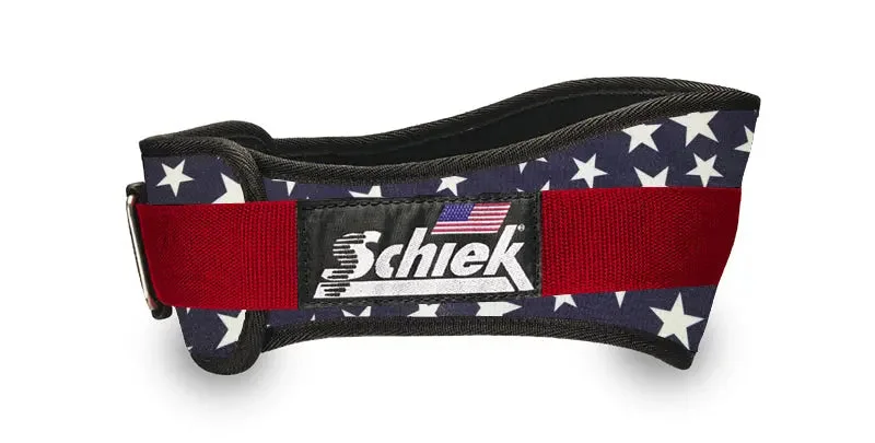 belt with pattern for men -Stars n' Stripes Lifting Belt