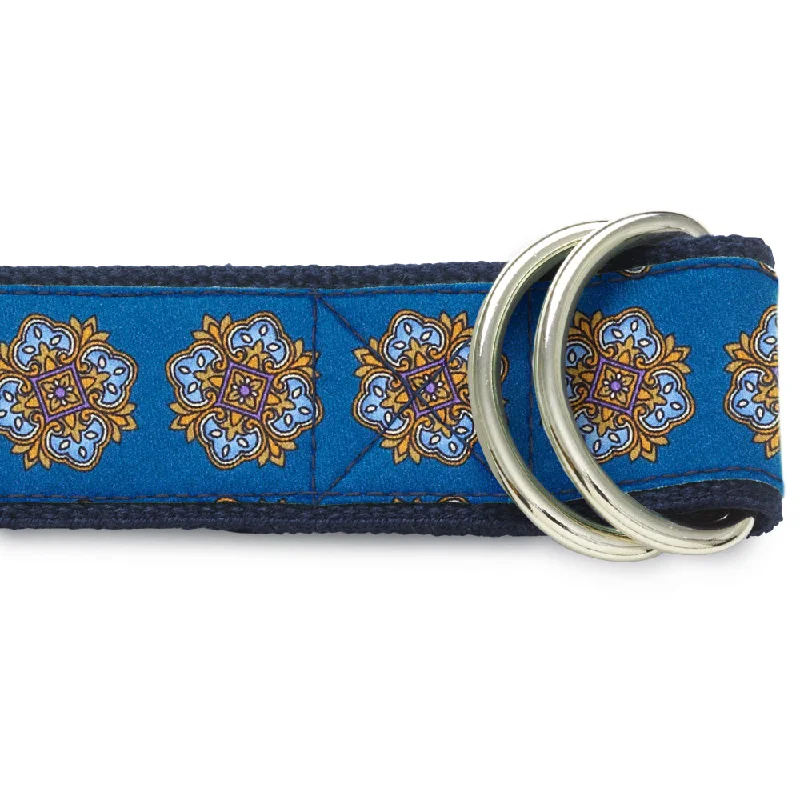 wide fabric belt for women -Albertina - D-Ring Belts