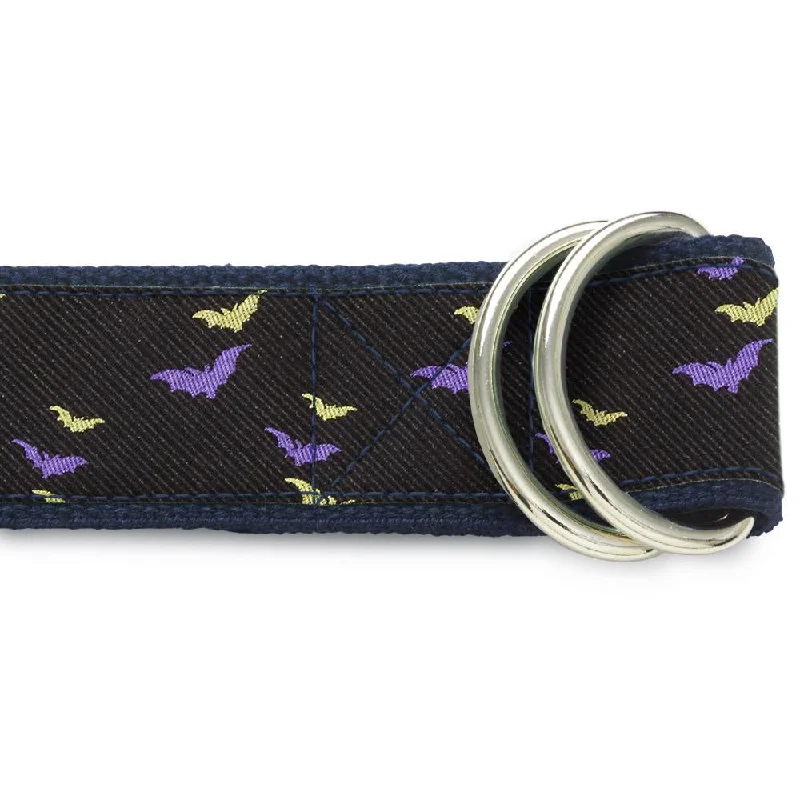 adjustable woven belt -Batskye - D-Ring Belts