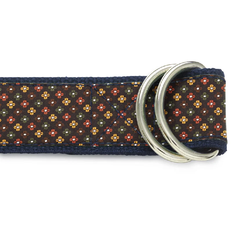 unisex waist belt -Cattlaya - D-Ring Belts