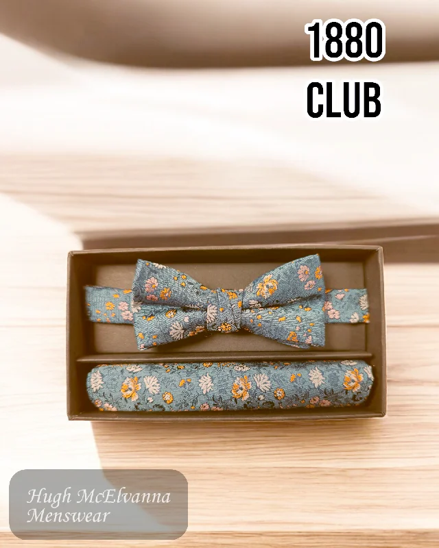 custom neckties for men-1880 Club Boys Bow Set - WBP4774-28