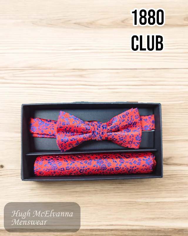 cool tie designs for men-1880 Club Boys Bow Set - WBP4821-64