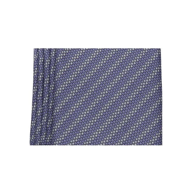 affordable ties for men-Alfani Men's Garrett Stripe Tie Purple Size Regular