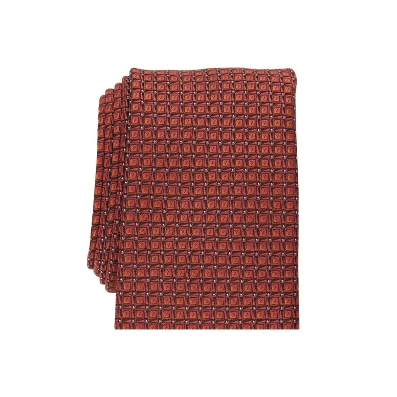 light color ties for business-Alfani Men's Olson Tie Red Size Regular