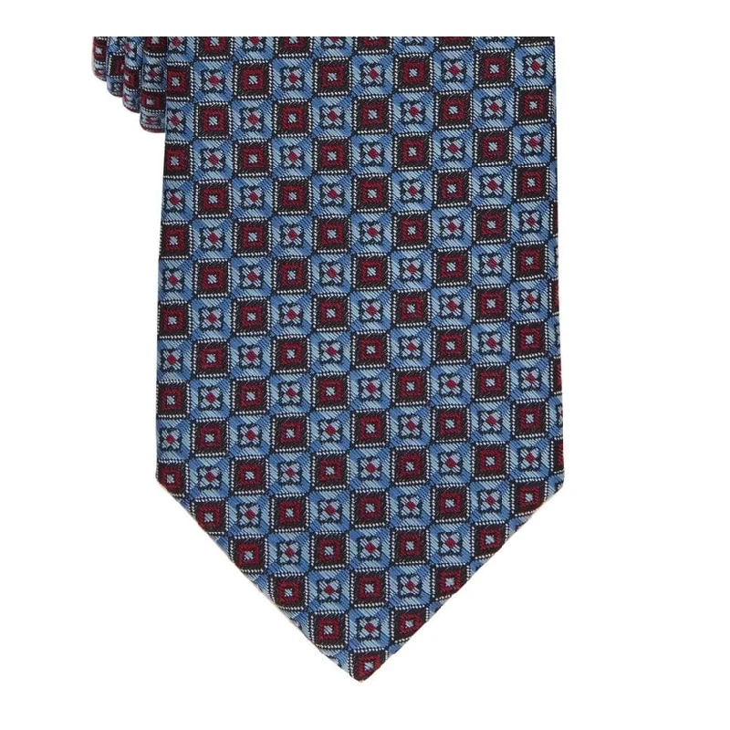 tie sets with pocket squares-Bar Iii Men's Maine Skinny Tie Blue Size Regular