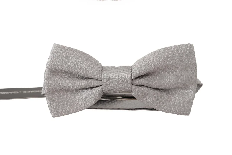 unique bow ties for men-Dolce & Gabbana Chic  Silk Bow Men's Tie