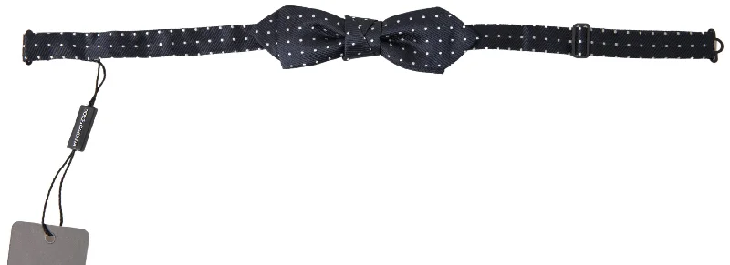 summer necktie collections-Dolce & Gabbana Elegant  Silk Bow Men's Tie