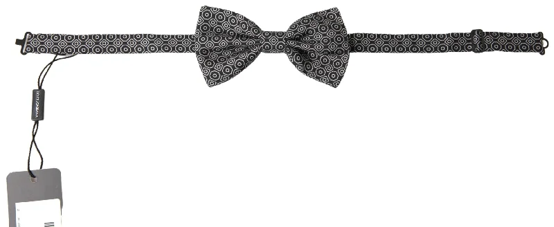 professional neckties-Dolce & Gabbana Elegant  Silk Bow Men's Tie