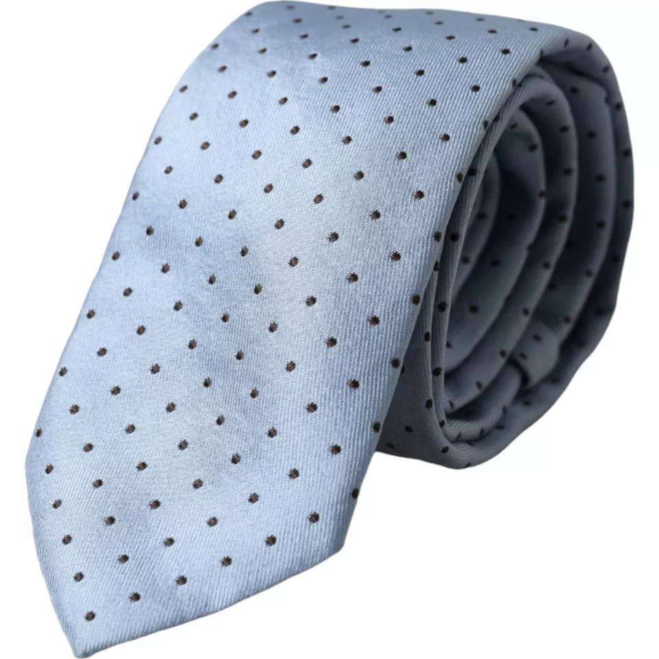 affordable formal neckties-Dolce & Gabbana  Polka Dot Silk Adjustable Men Men's Tie