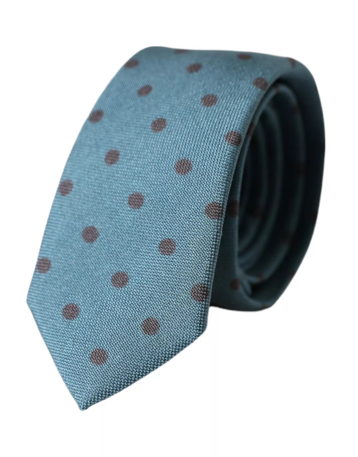 elegant business neckties-Dolce & Gabbana   Polka Dot Silk Adjustable Men Men's Tie