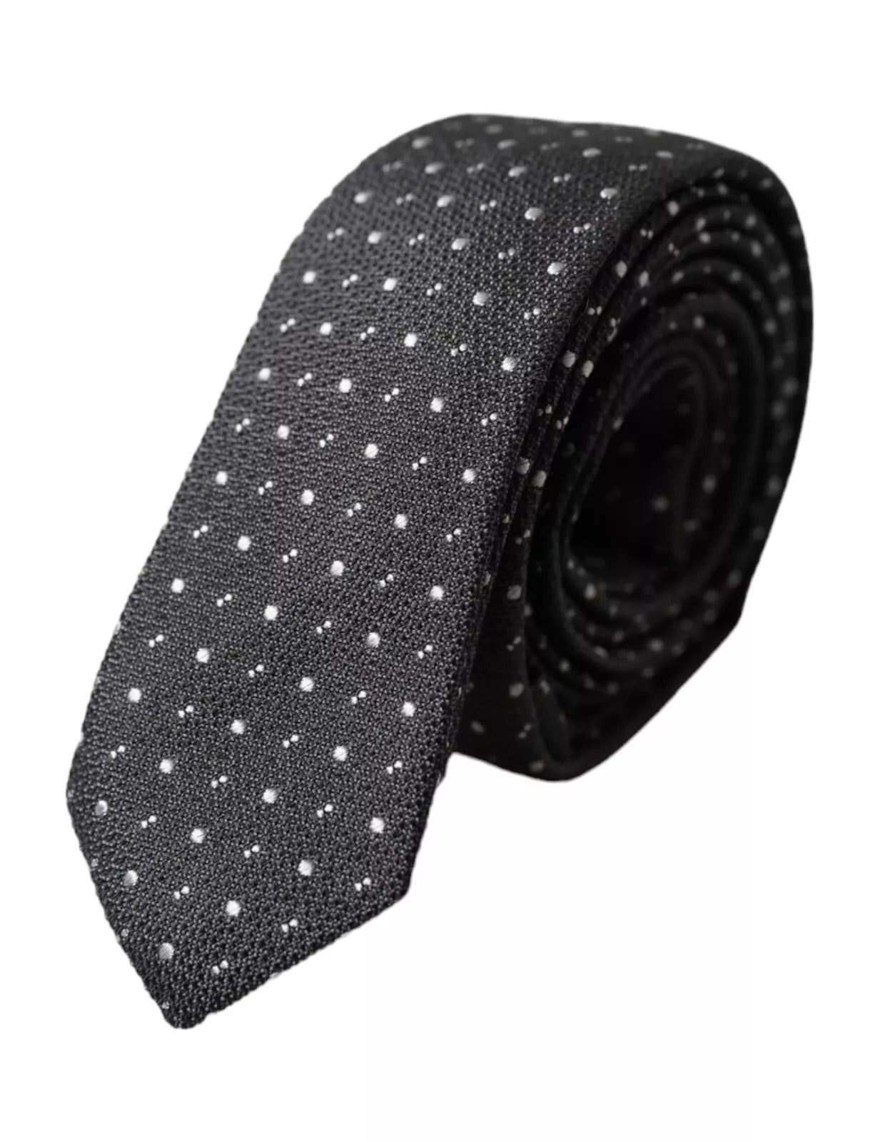 stylish wedding necktie sets-Dolce & Gabbana  Polka Dot Silk Adjustable Men Men's Tie