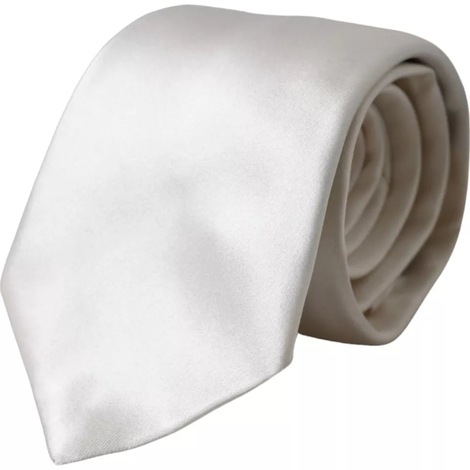 stylish patterns in men's neckties-Dolce & Gabbana  Satin Silk Adjustable Men Men's Tie