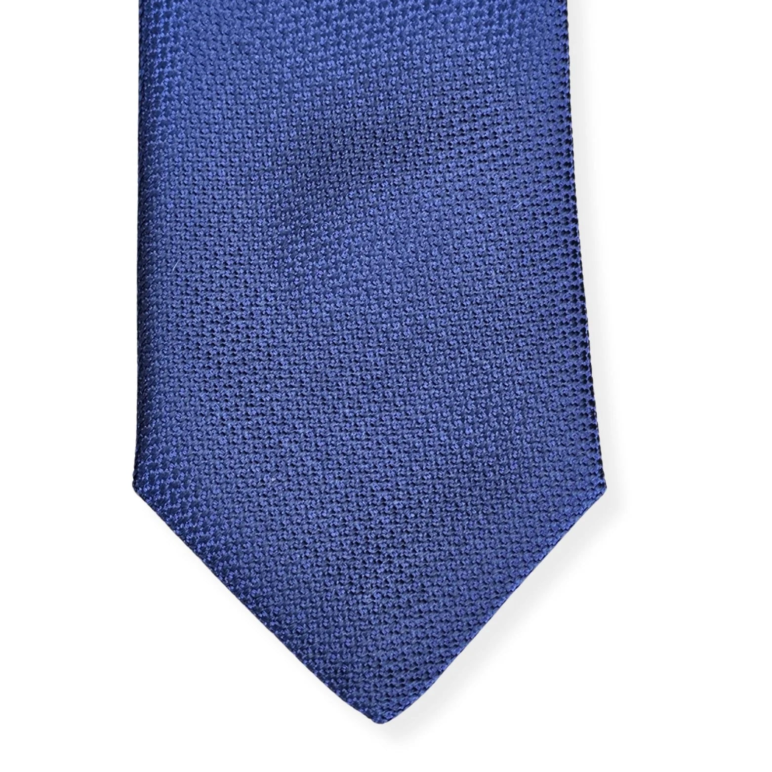 men's formal occasion neckties-Ferragamo 3-Zero Tie Blue