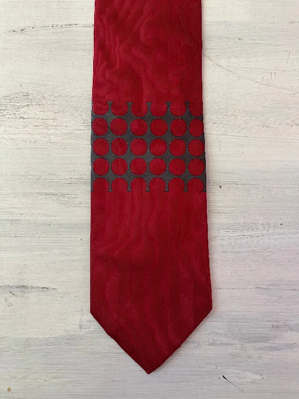 patterned ties for weddings-Gene Meyer tie