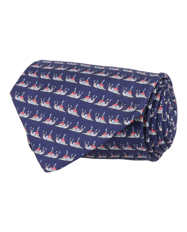 custom neckties for men-Printed Silk Tie