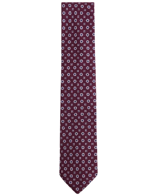 modern men's ties-Reiss Budelli Silk Tie