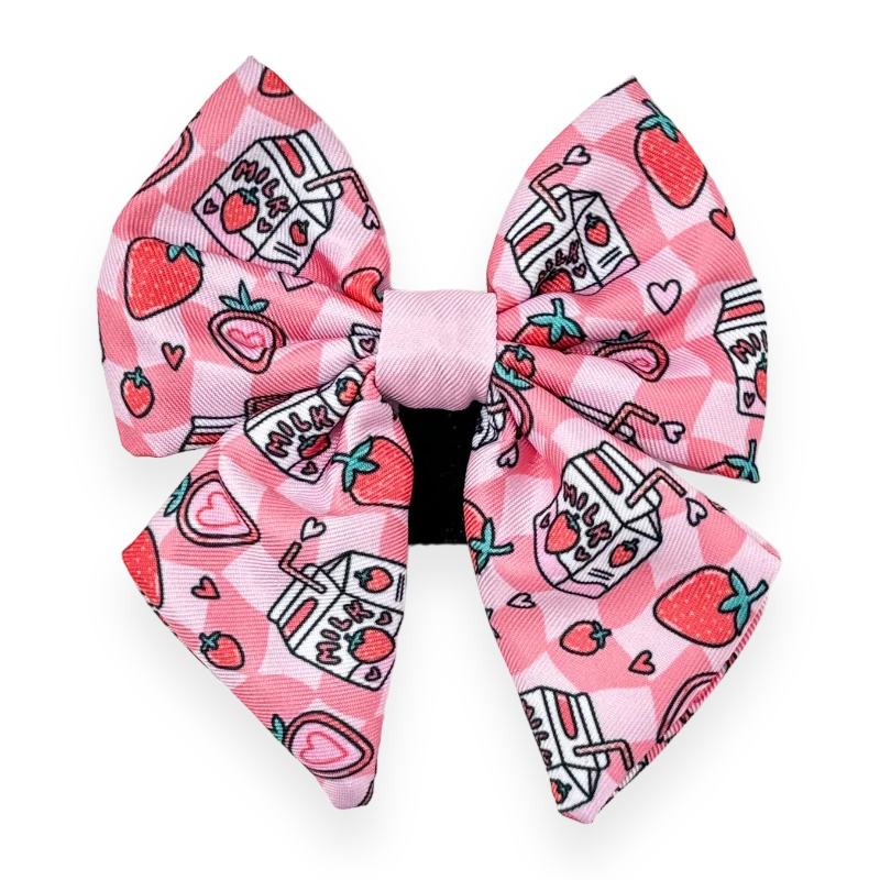 stylish designer neckties-Sailor Bow Tie - Sweet Strawbs