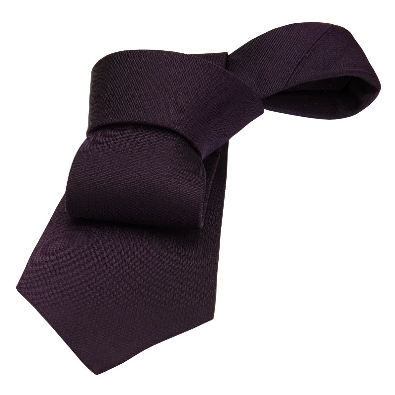 best wedding tie sets-Stockbridge Purple Silk Tie