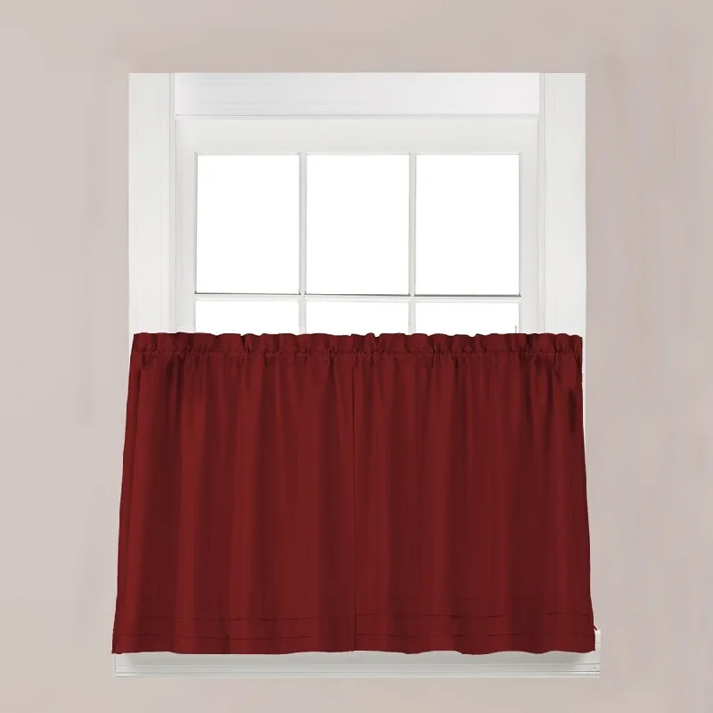 affordable office ties-The Gray Barn Flinders Forge 45-inch Tier Pair in Garnet