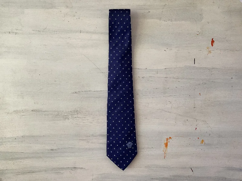 handmade silk ties for men-Versace tie