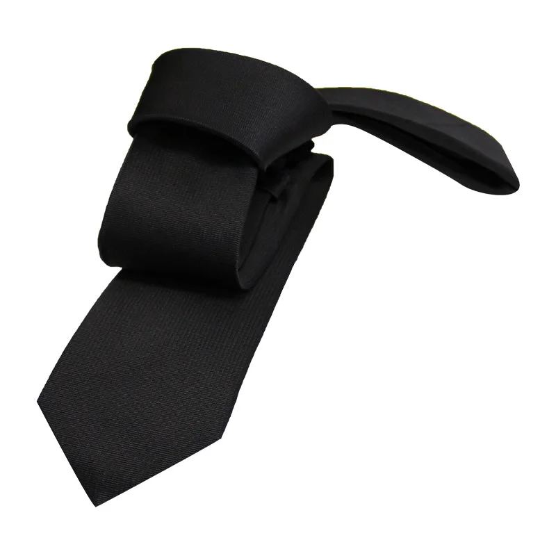 designer neckties-Windsor Grey Skinny Silk Tie