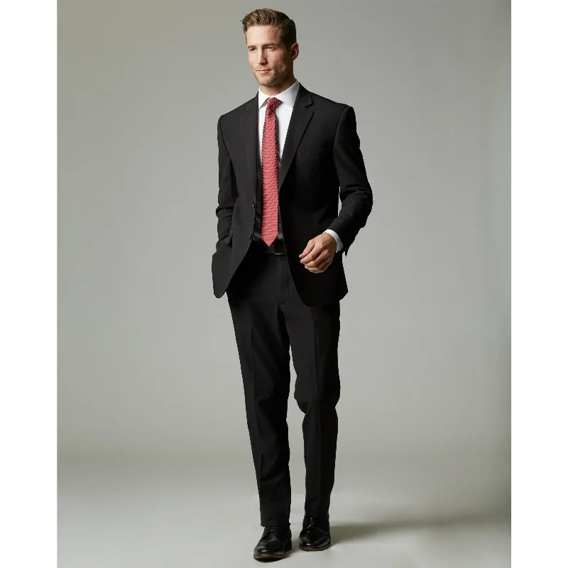 Men's business dress suit -Black Tempo Stretch Slim Fit Suit