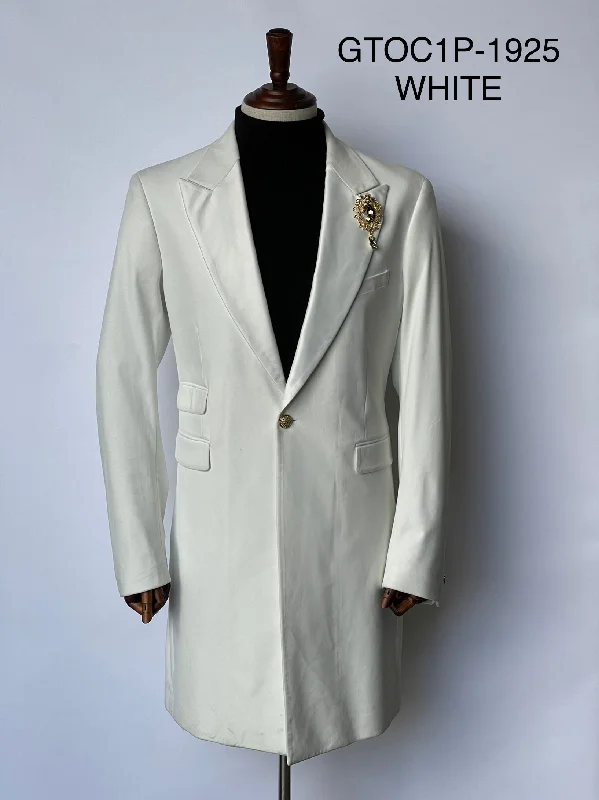 Formal attire for men -GTOC1P-1925 WHITE