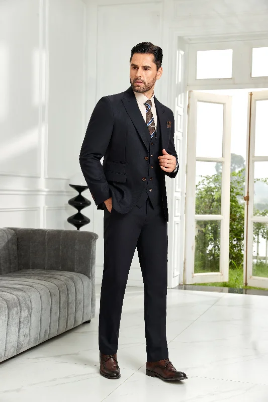 Men's luxury business suit -Designer Style Fashion Most Popular 3 Pieces Men Suits