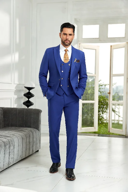 Men's classic wool suit -Designer Style Fashion Most Popular 3 Pieces Men Suits