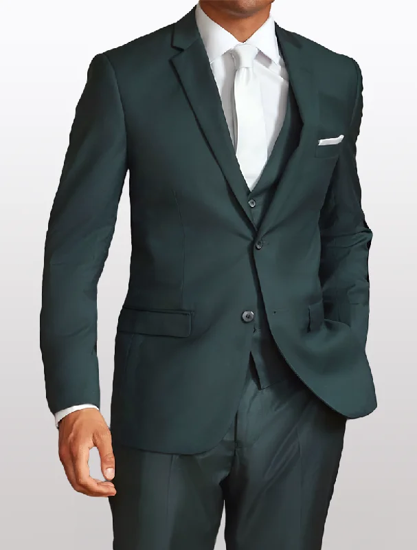 Men's suit ties -Men's Green Suit Jacket