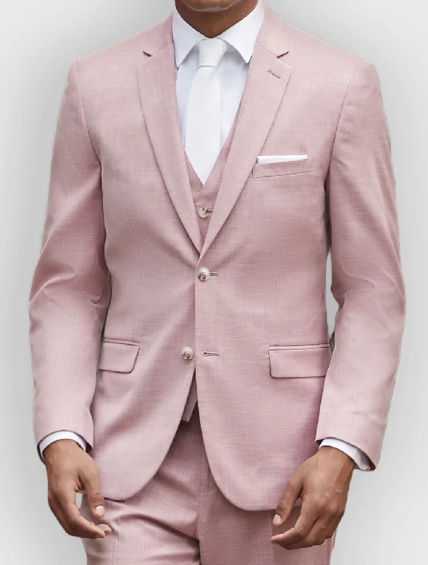 Men's modern wedding suit -Men's Rose Suit Jacket