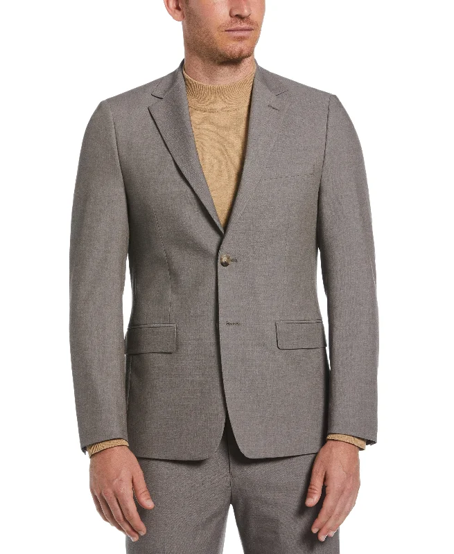 Men's stylish evening suit -Skinny Fit Notch Lapel Iridescent Suit Jacket