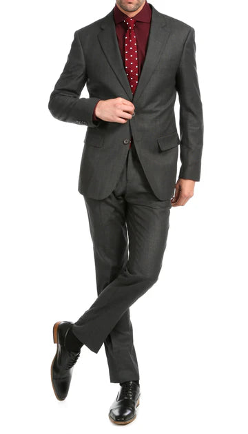 Men's classic wedding tuxedo -Mason Premium Wool Slim Fit SUIT