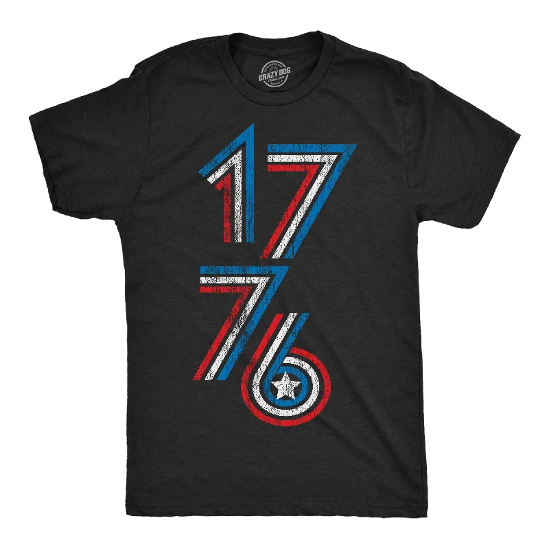 men's shirts with stylish designs -1776 Stripes Men's T Shirt