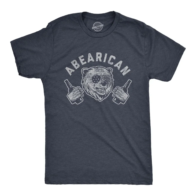 classic men's shirts -Abearican Men's T Shirt