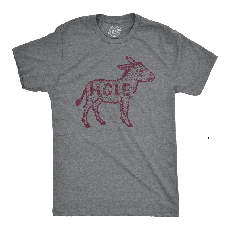 men's formal shirts for office use -Asshole Donkey Men's T Shirt