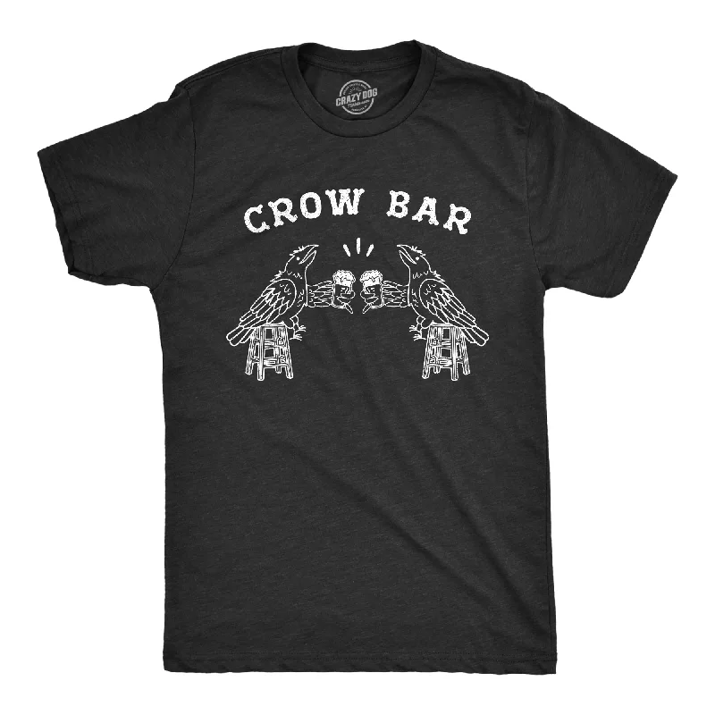 formal shirts for men for weddings -Crow Bar Men's T Shirt