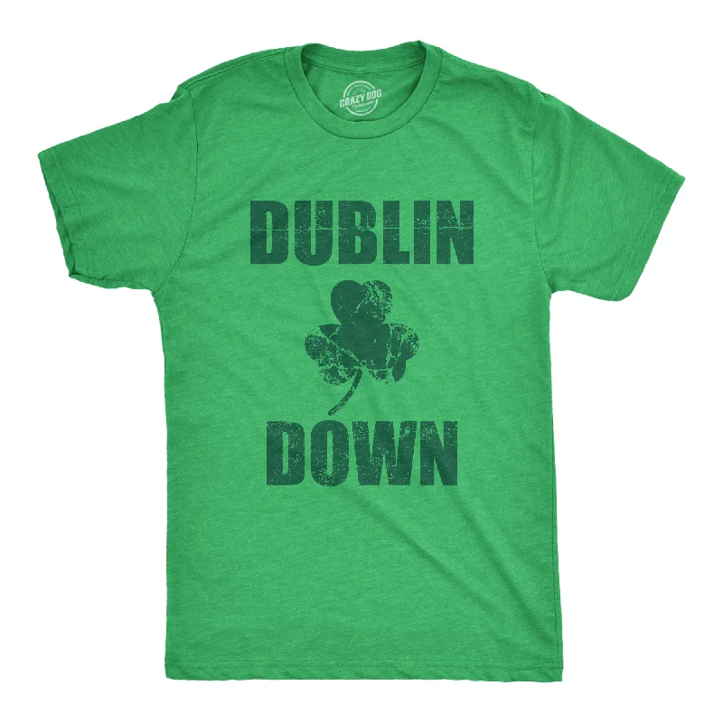 lightweight men's dress shirts -Dublin Down Men's T Shirt