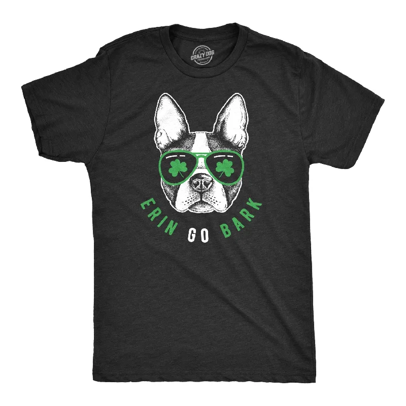 unique men's shirts -Erin Go Bark Men's T Shirt