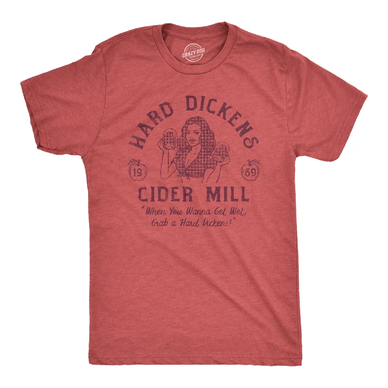 casual shirts for men online -Hard Dickens Cider Mill Men's T Shirt