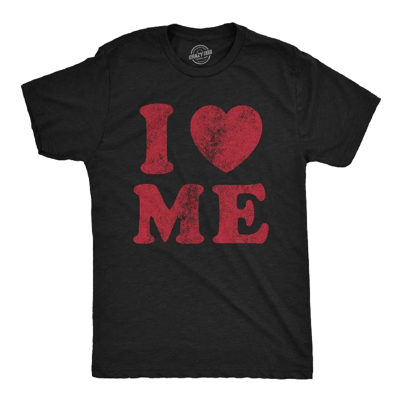 men's pink shirts -I Love Me Men's T Shirt