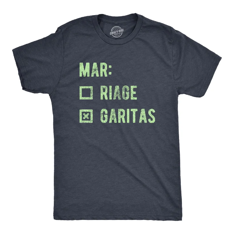 best affordable men's shirts -Marriage Margaritas Men's T Shirt