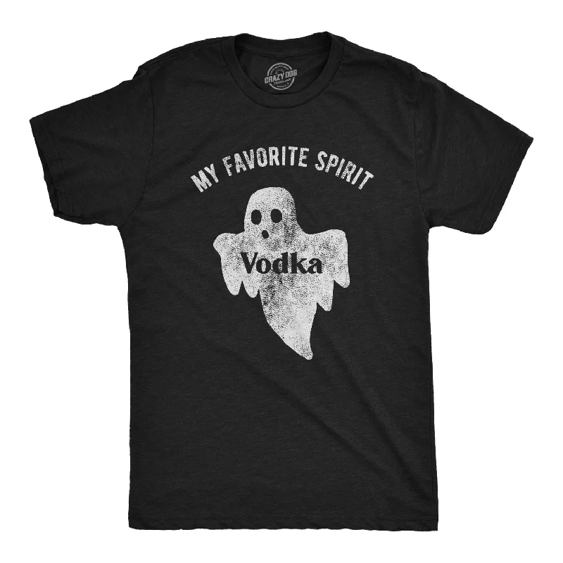 men's formal shirts for business meetings -My Favorite Spirit Vodka Men's T Shirt