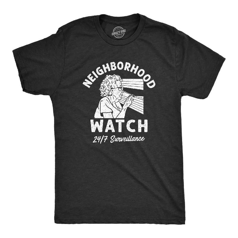 men's shirts for a night out -Neighborhood Watch Men's T Shirt