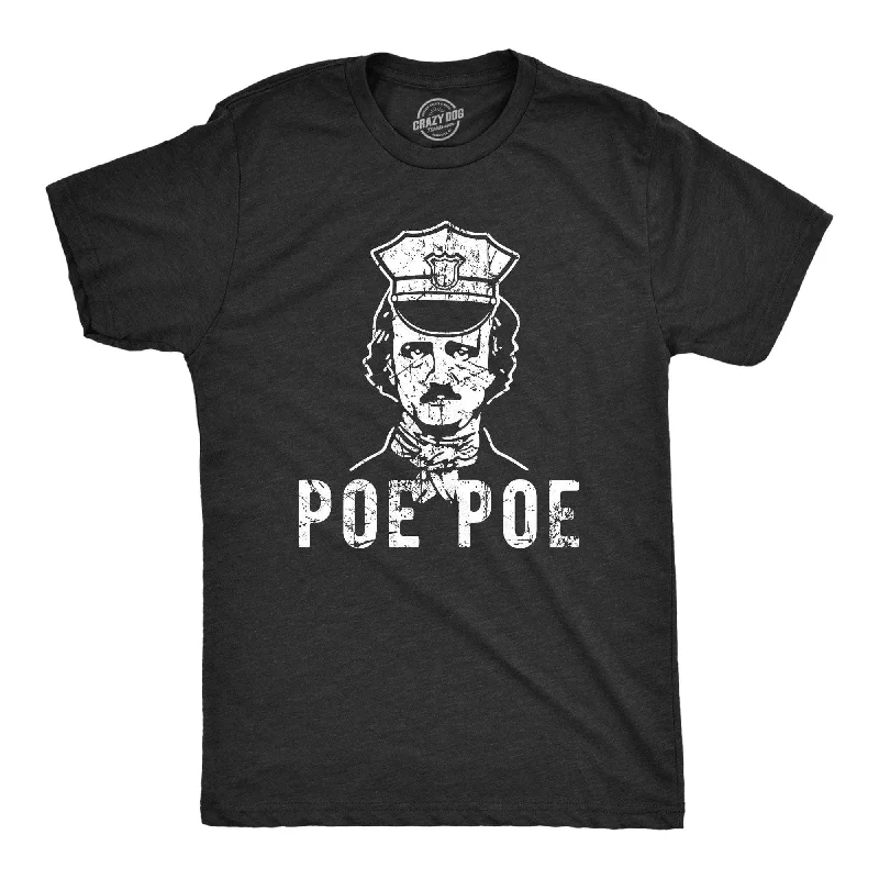 men's luxury plaid shirts -Poe Poe Men's T Shirt